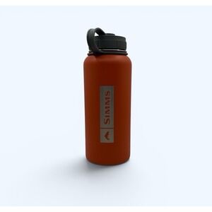 SIMMS FISHING WATER BOTTLE STAINLESS STEEL ORANGE